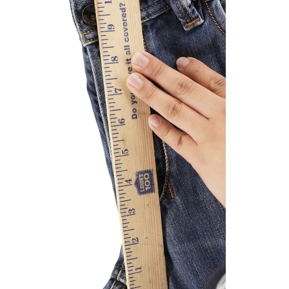 Diesel Larkee Straight Leg Jeans Men’s W36 L32 Medium Wash Distressed Fade - Picture 11 of 12